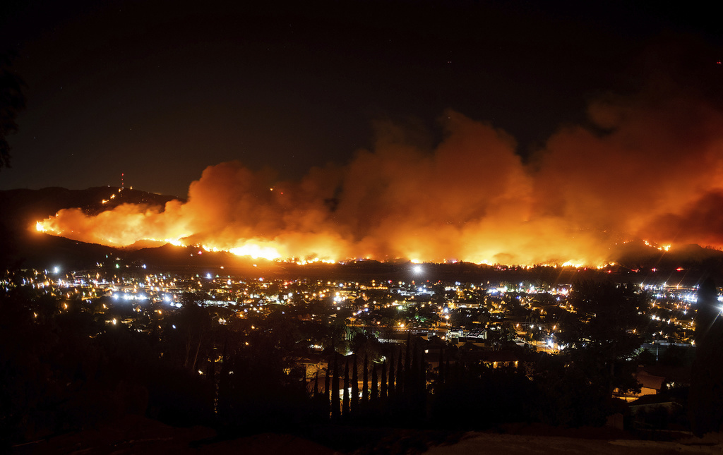 La mythique Californie ravagée par des feux de forêts, ce n'est pas de la fiction.