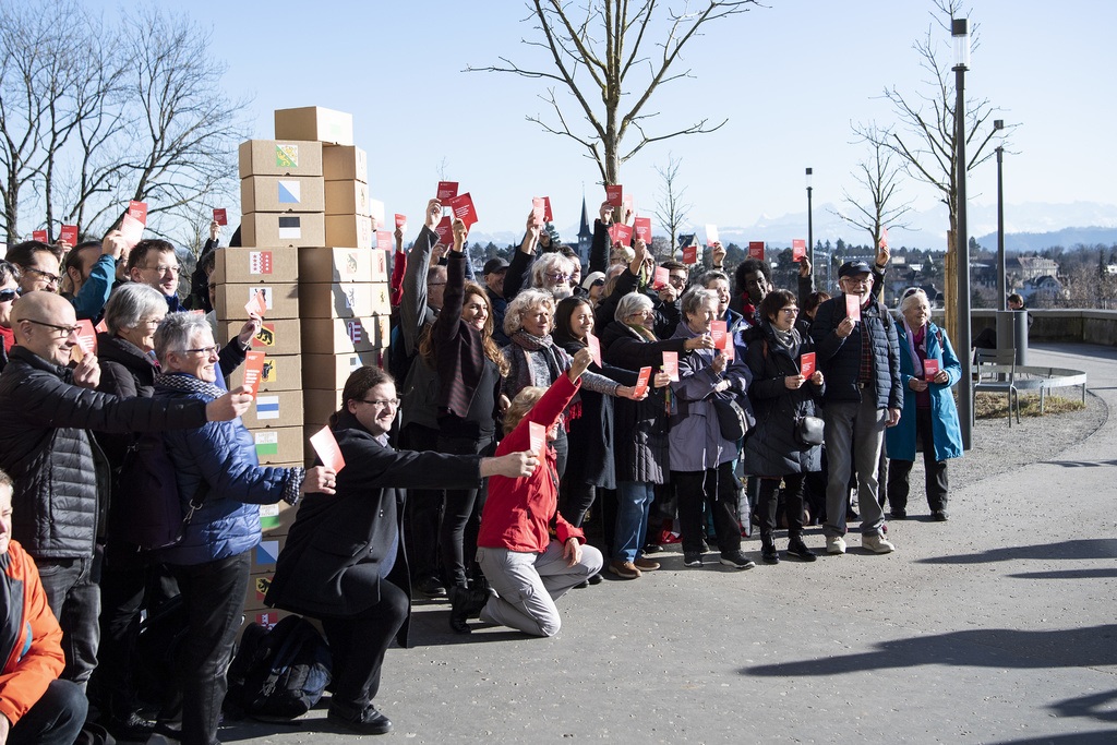 Les signatures ont été déposées à Berne le 16 janvier dernier.