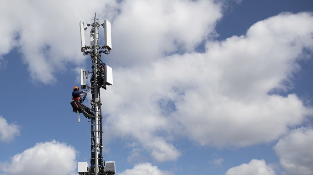 En Suisse alémanique, la résistance à la technologie 5G est moindre qu'en Suisse romande (ici une antenne à Berne).