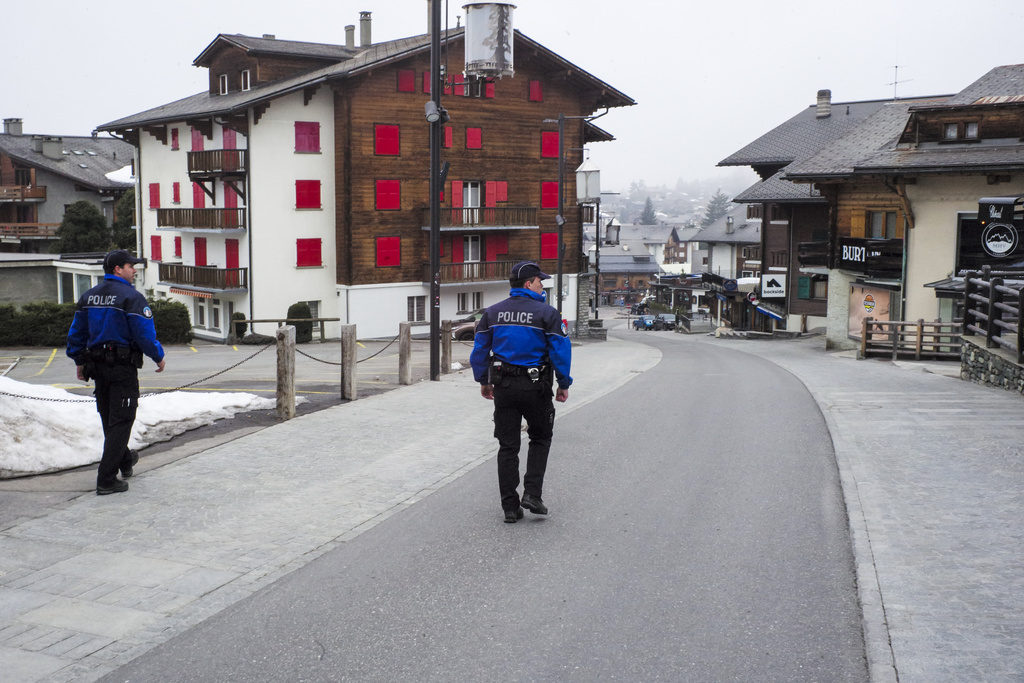 Verbier est l'un des foyers du Covid-19 en Suisse.