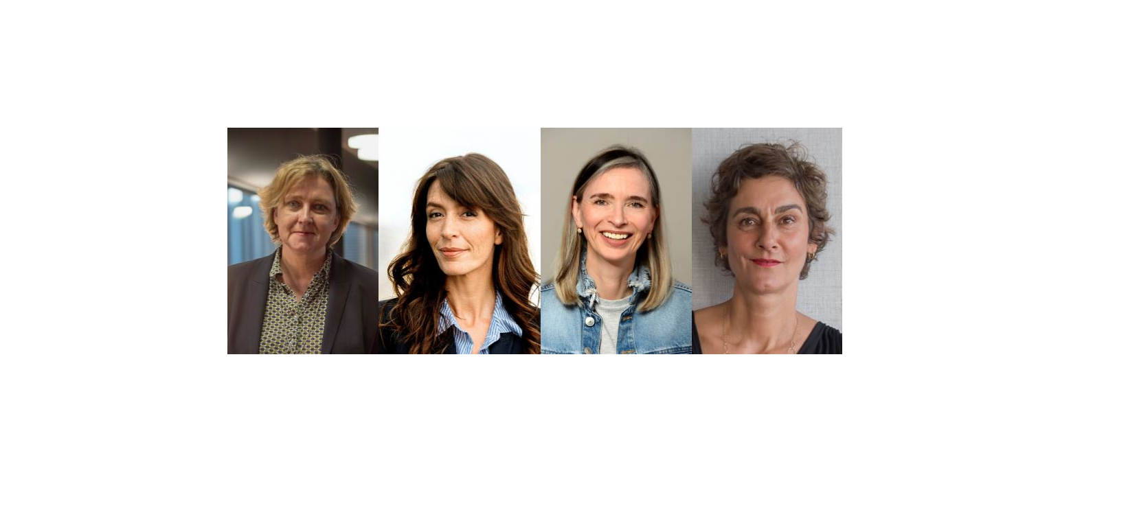 Irène Challand, Pauline Gygax, Sonia Weil, Cornelia Seitler (de g. à dr.) rejoignent le conseil de fondation de Visions du réel.