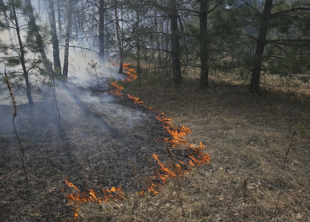 L'incendie est en passe d'être contrôlé.