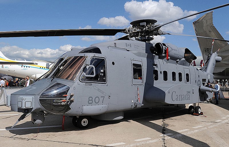 Le CH-148 Cyclone participait à des exercices avec des membres alliés près de la Grèce. (illustration)