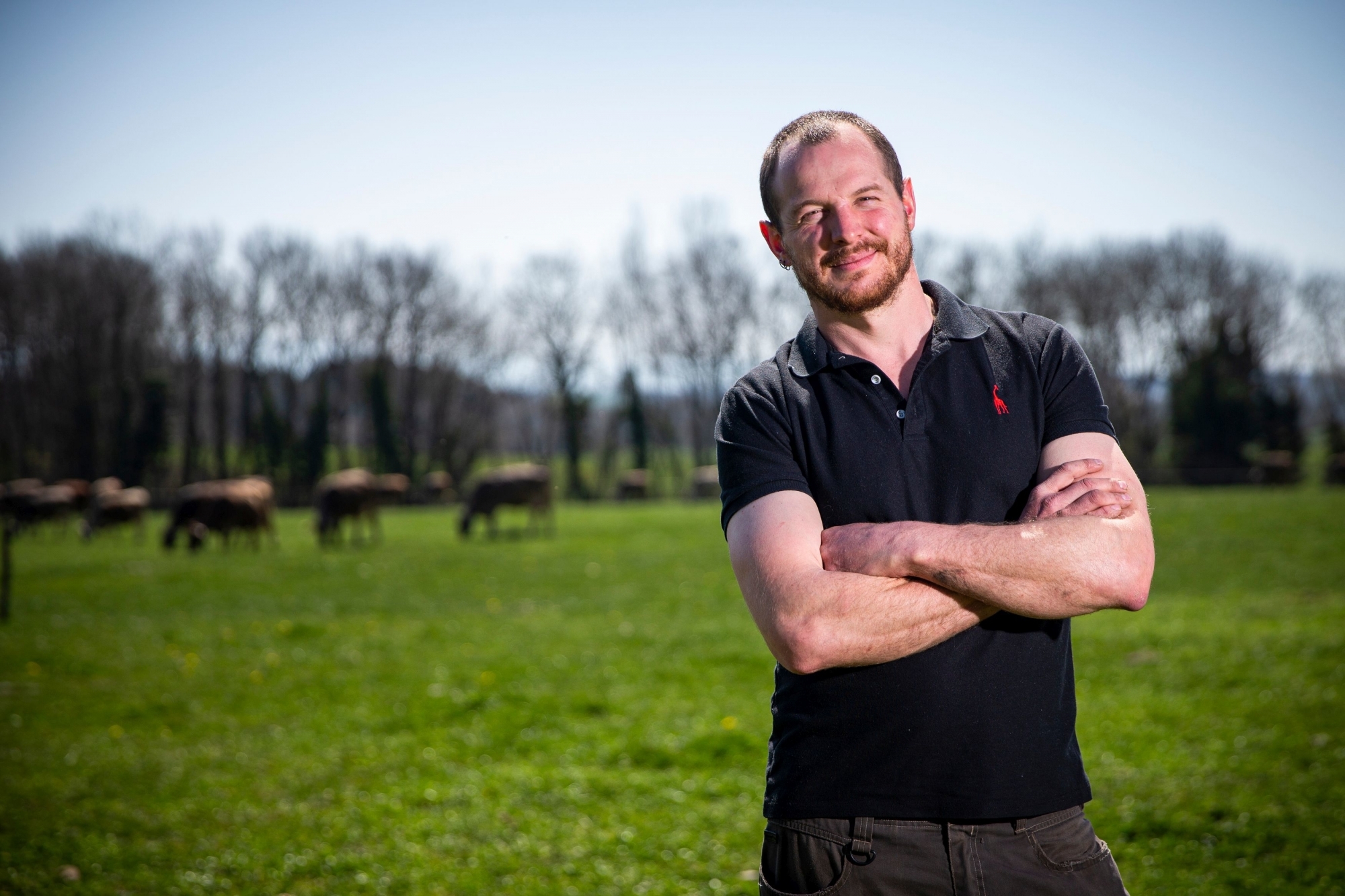 Producteur de lait de gruyère à Montricher, Alain Lambercy était l'agriculteur référent du projet AquaMorges.