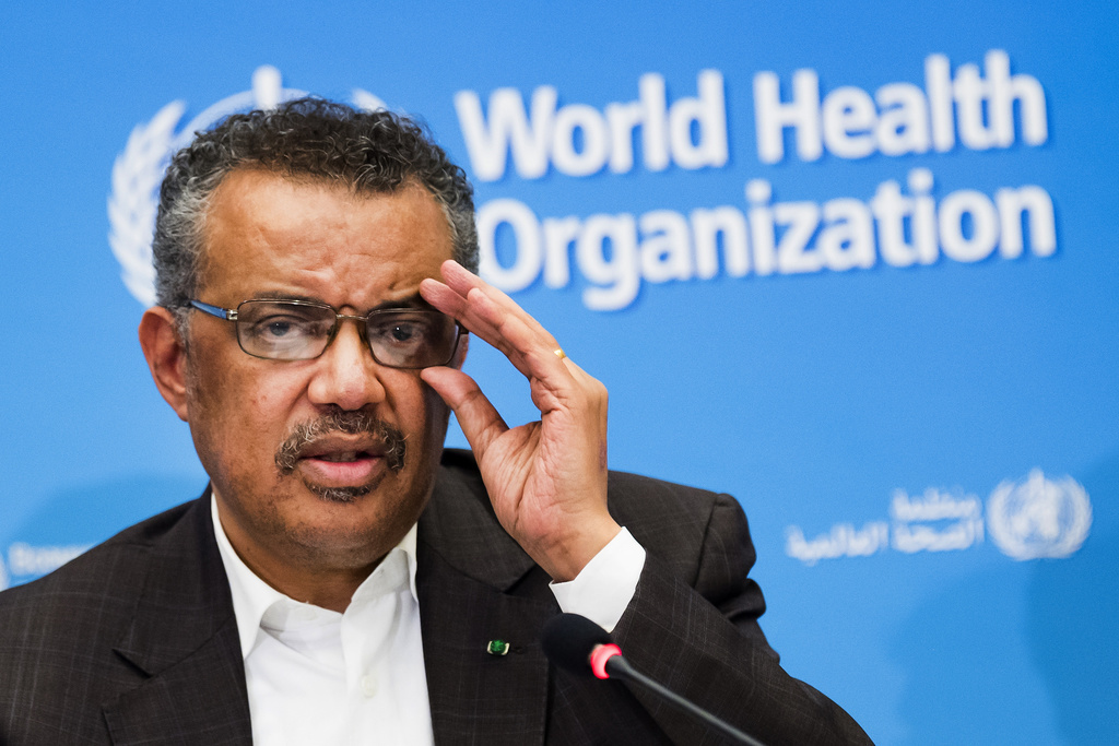 Tedros Adhanom Ghebreyesus s'est exprimé vendredi devant la presse. (Archives)