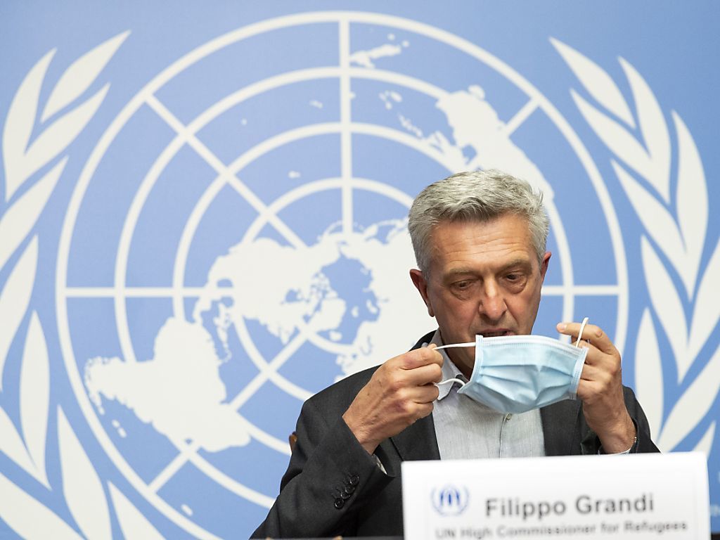 Le Haut-commissaire de l'ONU pour les réfugiés Filippo Grandi est inquiet de l'effet du coronavirus sur une possible augmentation des réfugiés et des déplacés en raison de la pandémie.