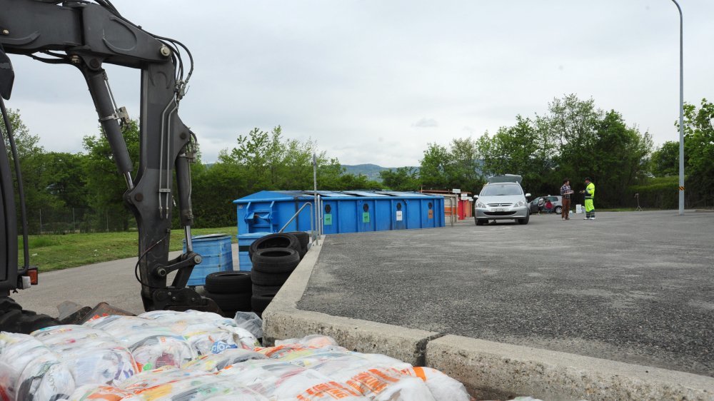 La déchetterie actuelle serait déplacée sur une parcelle communale, qui abrite déjà la Sadec et Sotridec. 