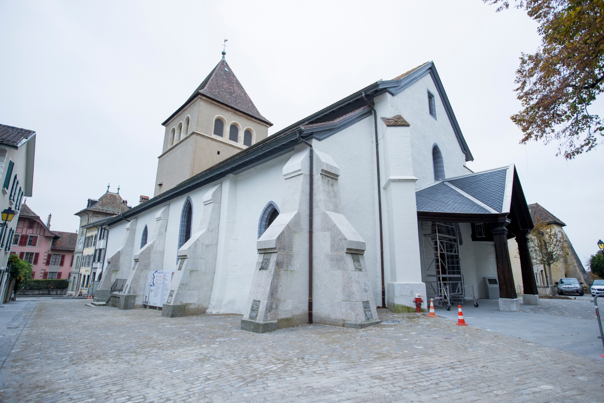 Le temple de Nyon fera partie des églises qui rouvriront leurs portes aux fidèles ce dimanche.