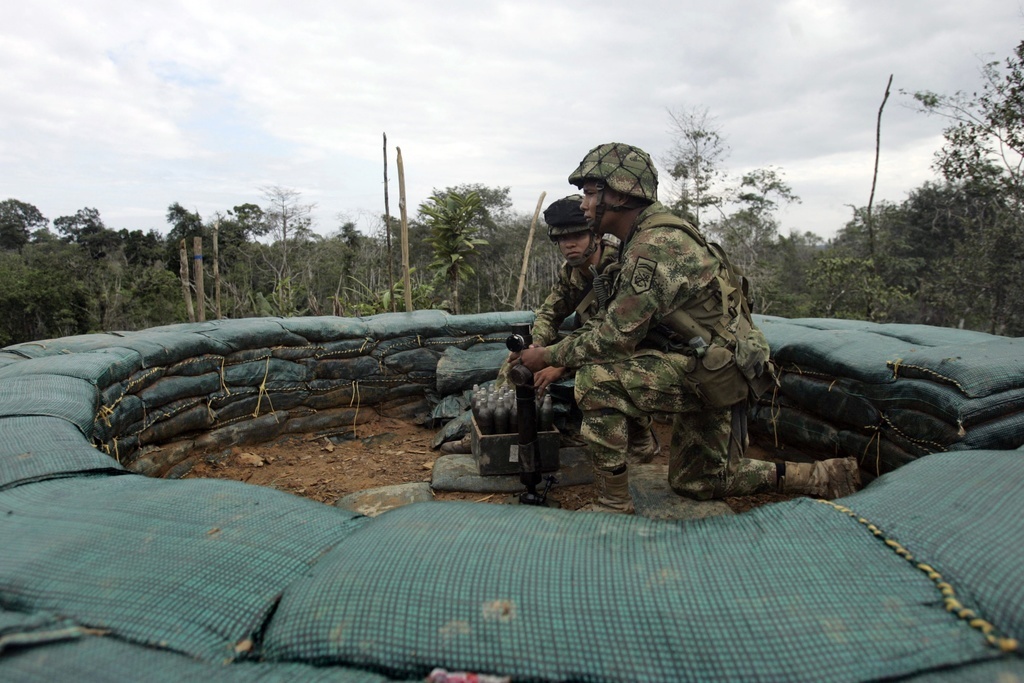 Les conflits entre groupes armés colombiens continuent de faire plusieurs victimes (illustration). 