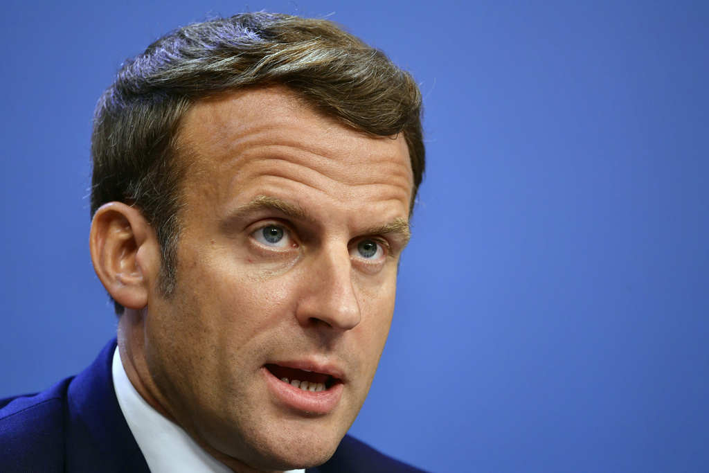 "Le combat se poursuit", a déclaré Emmanuel Macron sur Twitter à propos de la lutte anti-terroriste (archives).