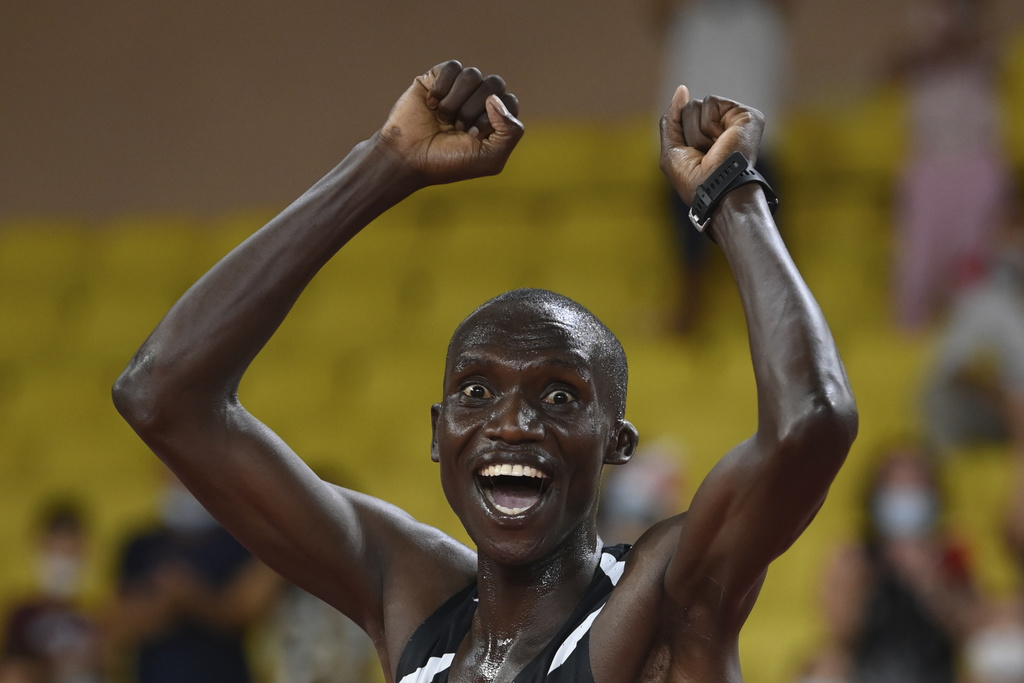 L'Ougandais détient le nouveau record du monde sur 5000 m.