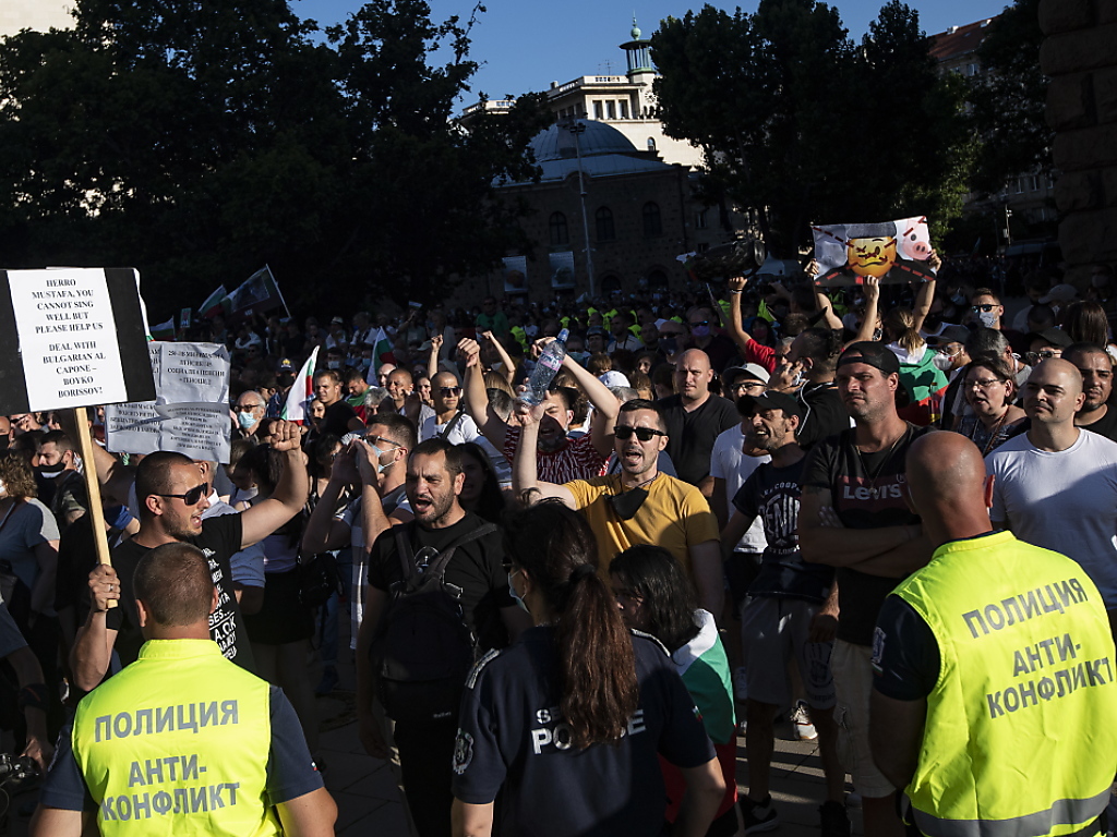Les manifestations ont commencé jeudi à Sofia pour protester contre des perquisitions ordonnées par le parquet (archives).