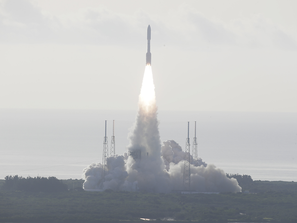La fusée Atlas V s'est envolé de Cap Canaveral, en Floride.