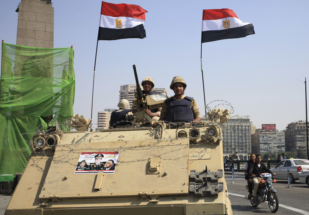 Les forces armées égyptiennes ont annoncé la mort de plus de 70 militants islamistes présumés dans le cadre d'une opération dans le Sinaï. (illustration, 2013)