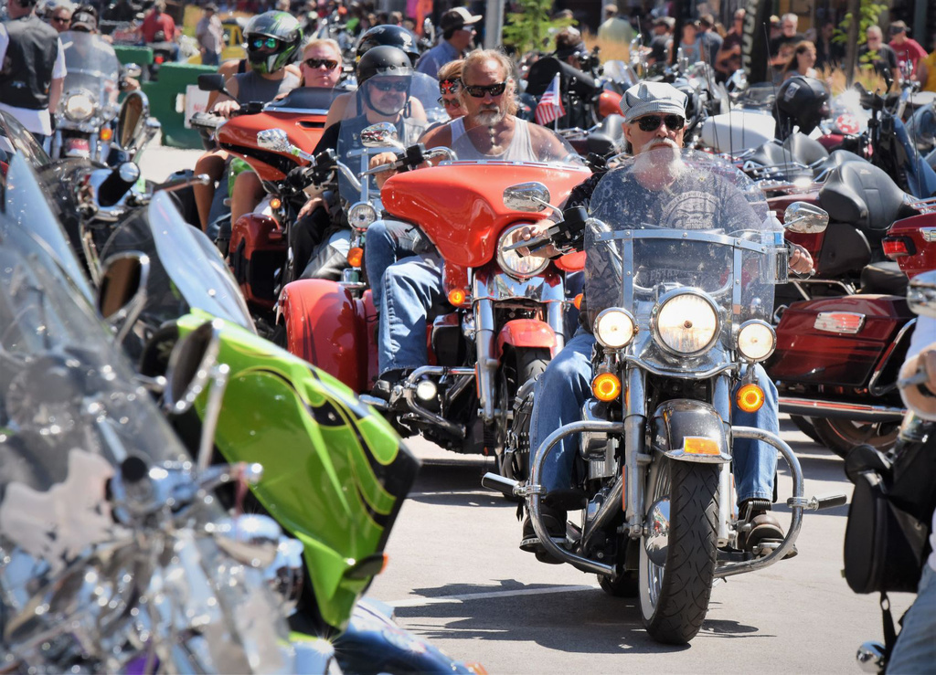 Une analyse statistique estime à 260'000 le nombre d'infections après la tenue du Sturgis Motorcycle Rally aux Etats-Unis (archives).