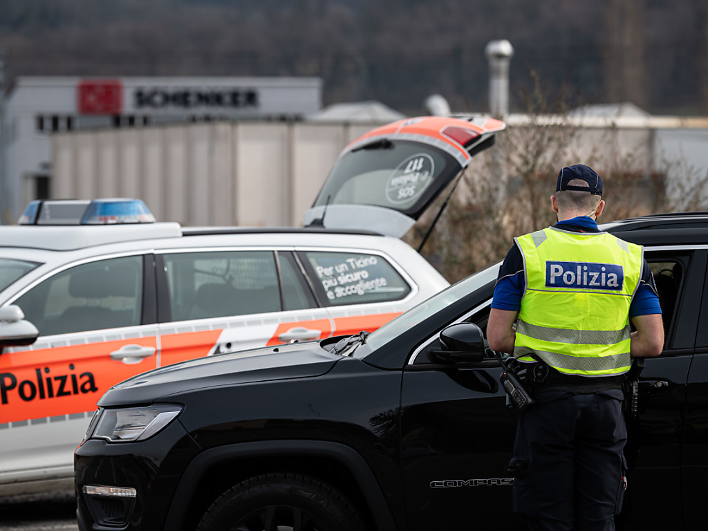 La police cantonale tessinoise a participé aux opérations de contrôle (archives).