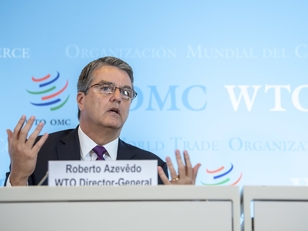 La démission de Roberto Azevedo et l'incapacité des membres à trouver un consensus sur une solution intérimaire vont laisser pendant plusieurs mois l'Organisation mondiale du commerce (OMC) à Genève dans directeur général (archives).