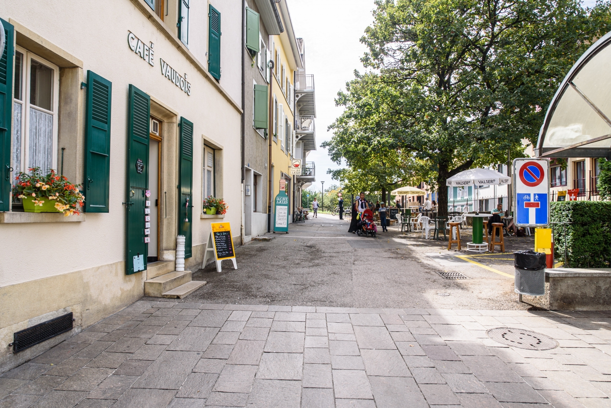 Le Café vaudois souhaite conserver sa terrasse du côté de la promenade du Jura.