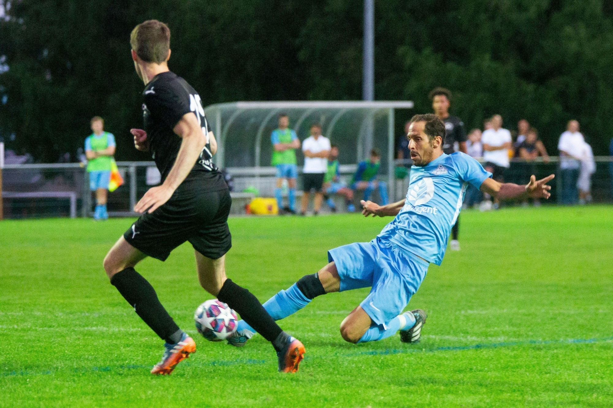 Buteur samedi face à BRP, Marco Cardello et Prangins retrouvent une place de finaliste.